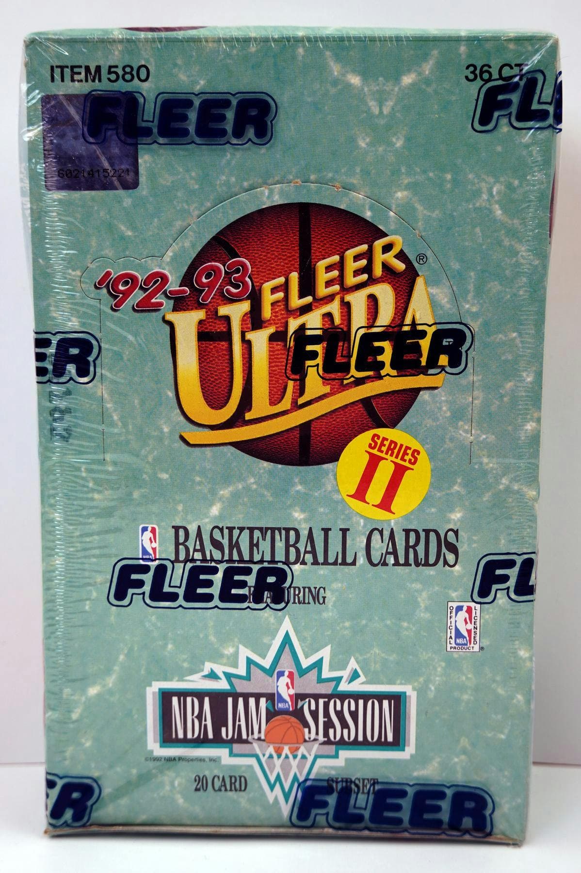 1992-93 Fleer Ultra Series 2 NBA Basketball Card Box - Thumbnail 5