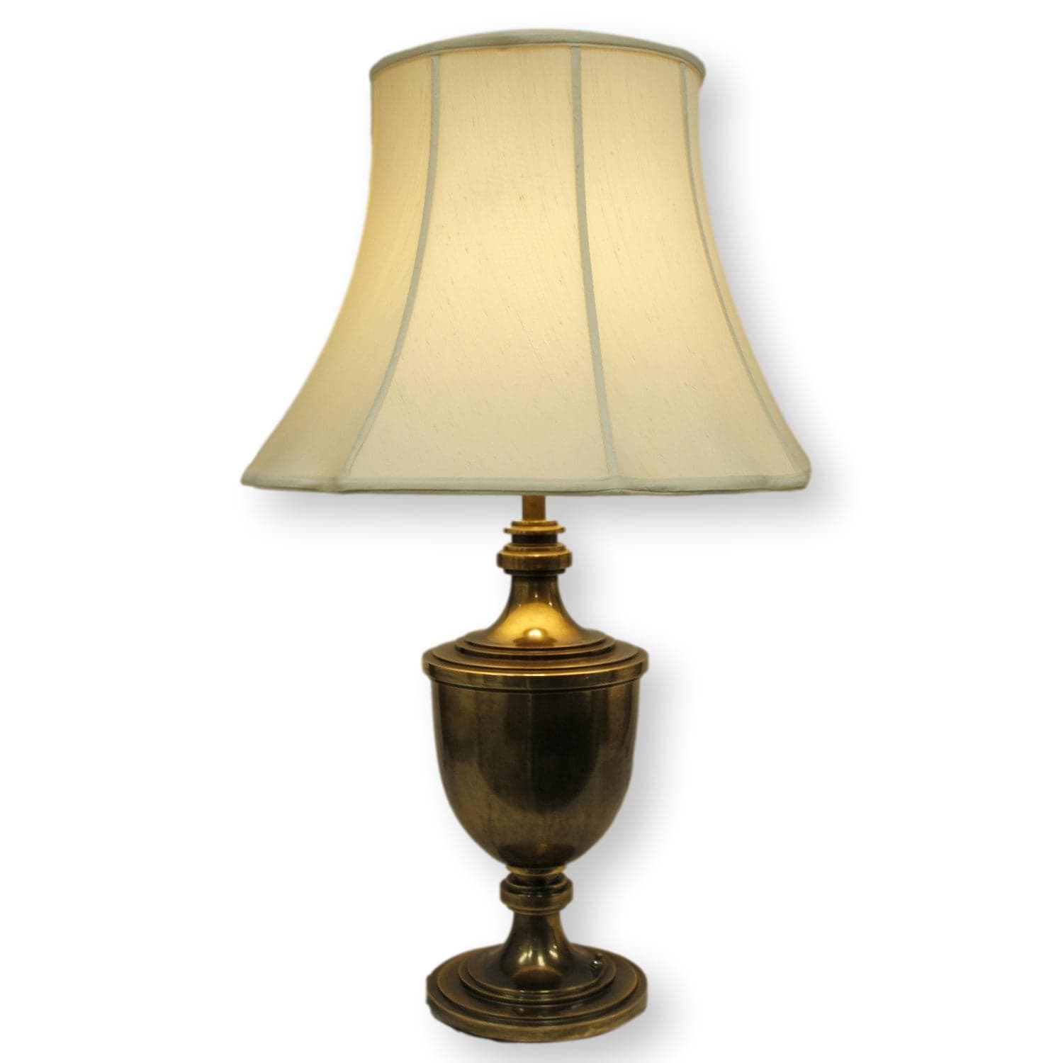 Stiffel Large Vintage Brass Lamp - Thumbnail 2