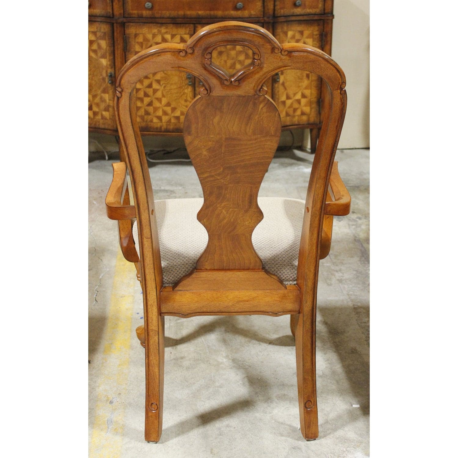 Parquet Dining Table w/6 Chairs - Thumbnail 6