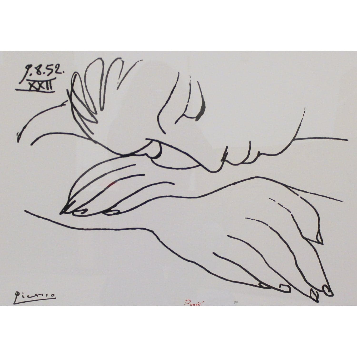 Gallery Framed Art Print 'War and Peace' By Pablo Picasso - Thumbnail 2