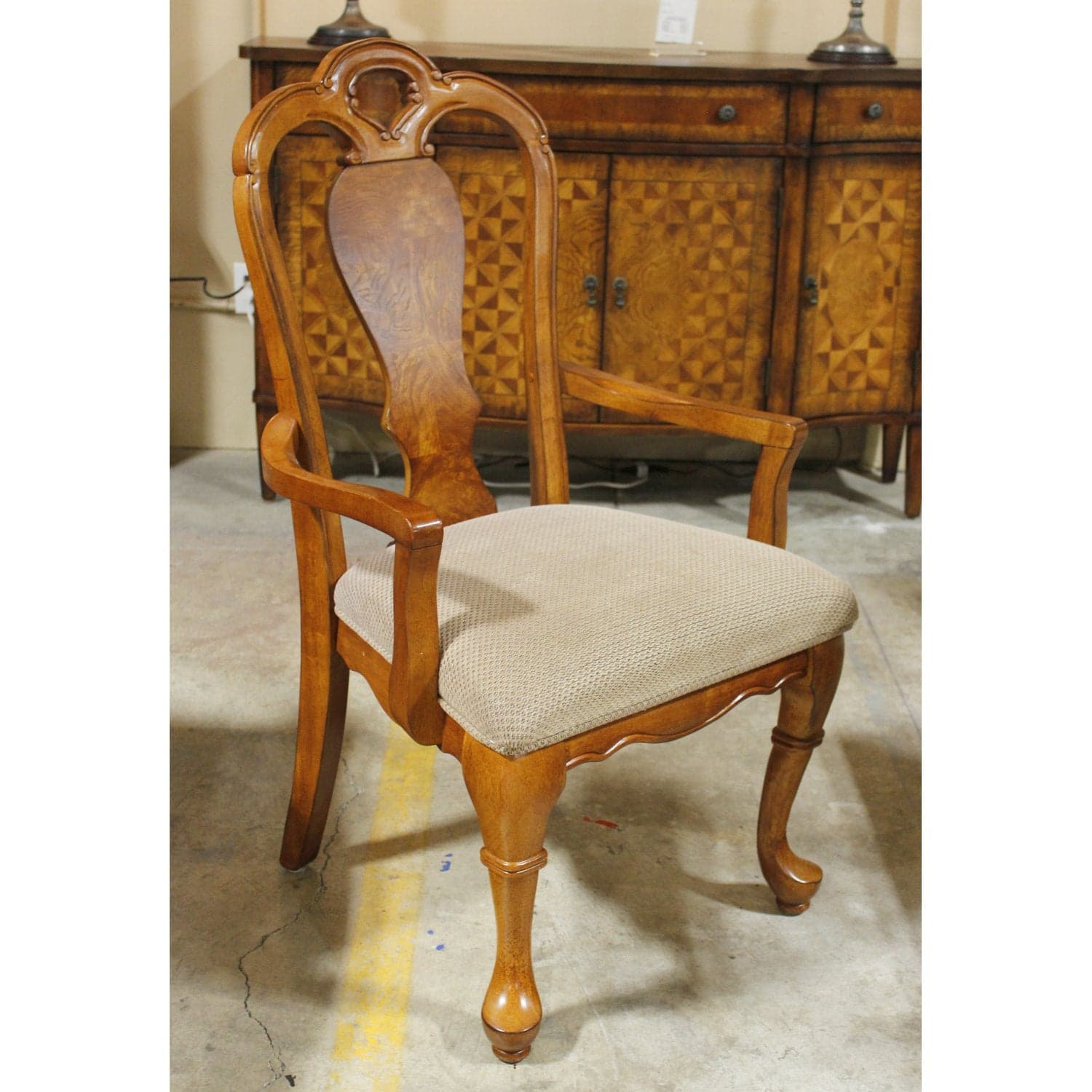 Parquet Dining Table w/6 Chairs - Thumbnail 5