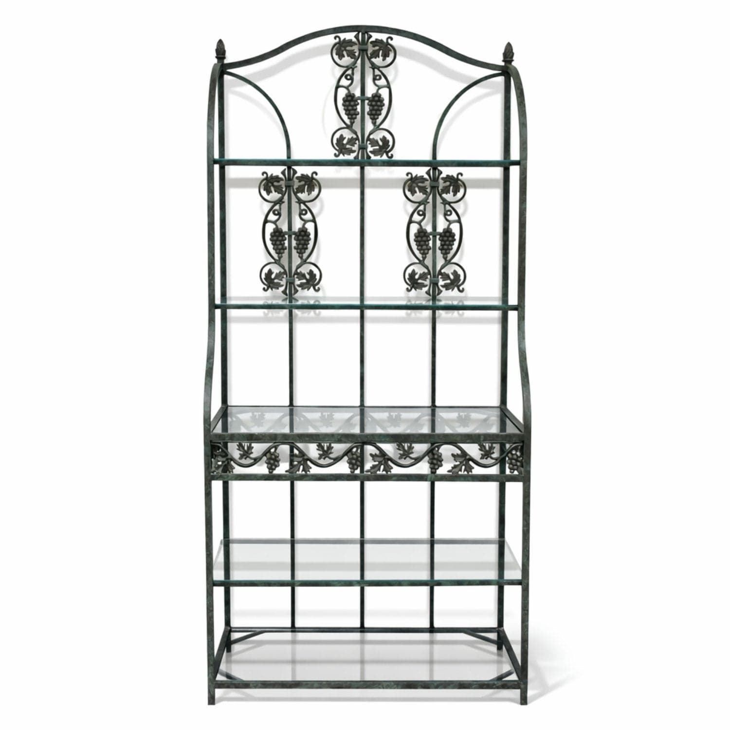 Metal Baker's Rack - Green