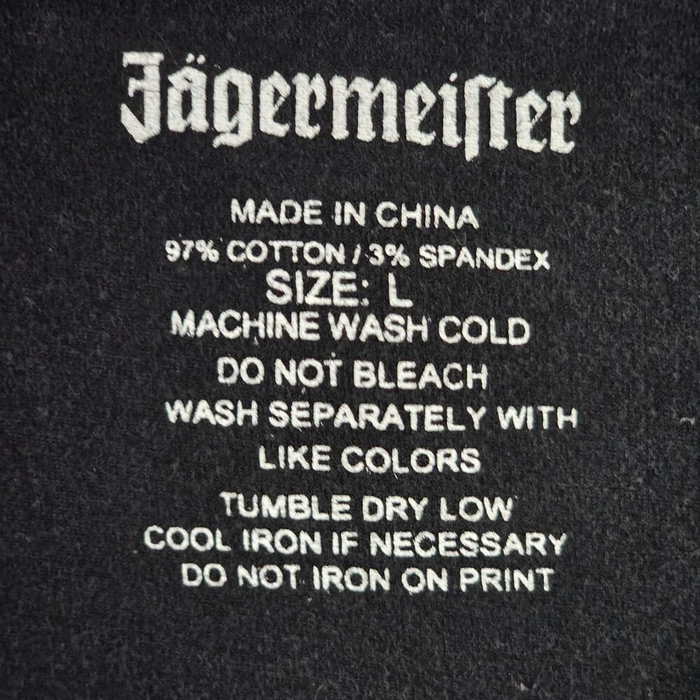 Jagermeister Women's Large Black S/S Shirt - Thumbnail 4