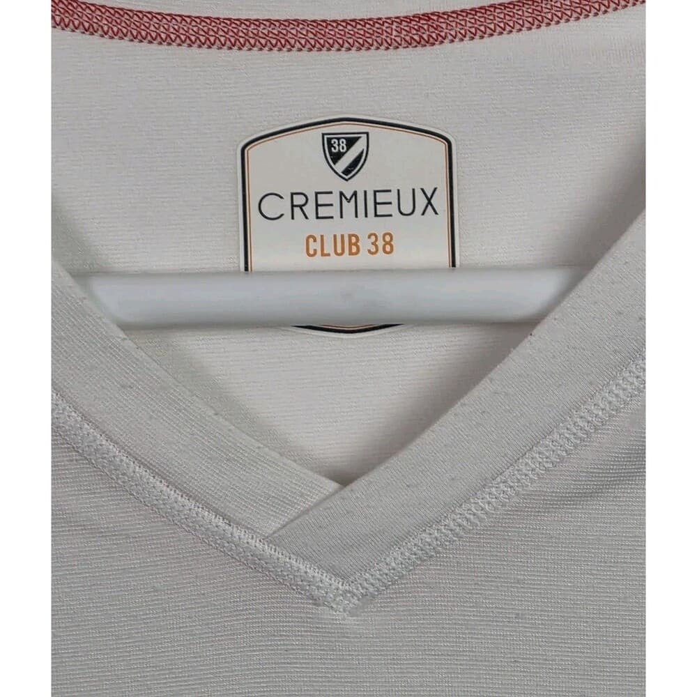 Cremieux Club 38 Performance Men's‎ XL White Short Sleeve Shirt - Thumbnail 3