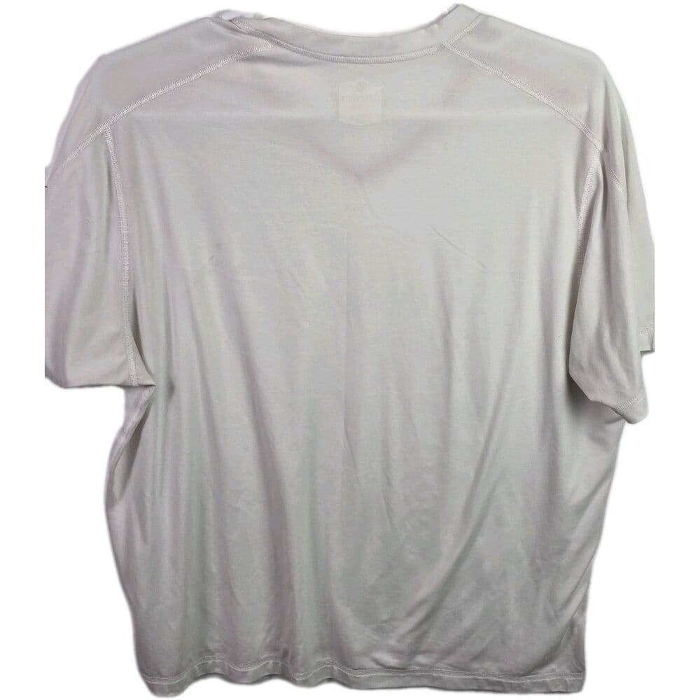 Cremieux Club 38 Performance Men's‎ XL White Short Sleeve Shirt - Thumbnail 7