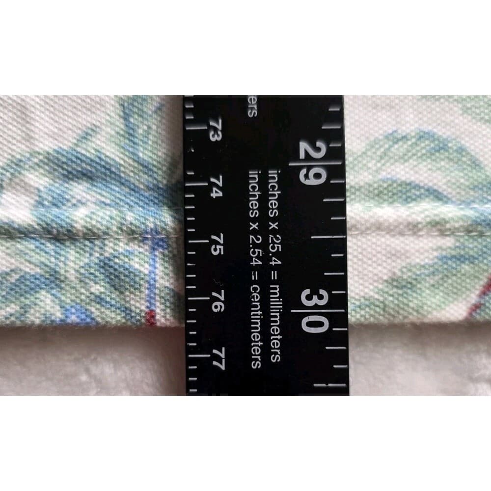 Daniel Cremieux Men's White Floral Short Sleeve Polo Shirt - Thumbnail 10