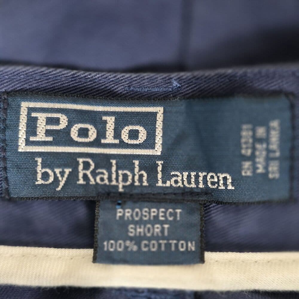 Polo Ralph Lauren Men's 34 BlueTwill Casual Classic Chino Shorts
