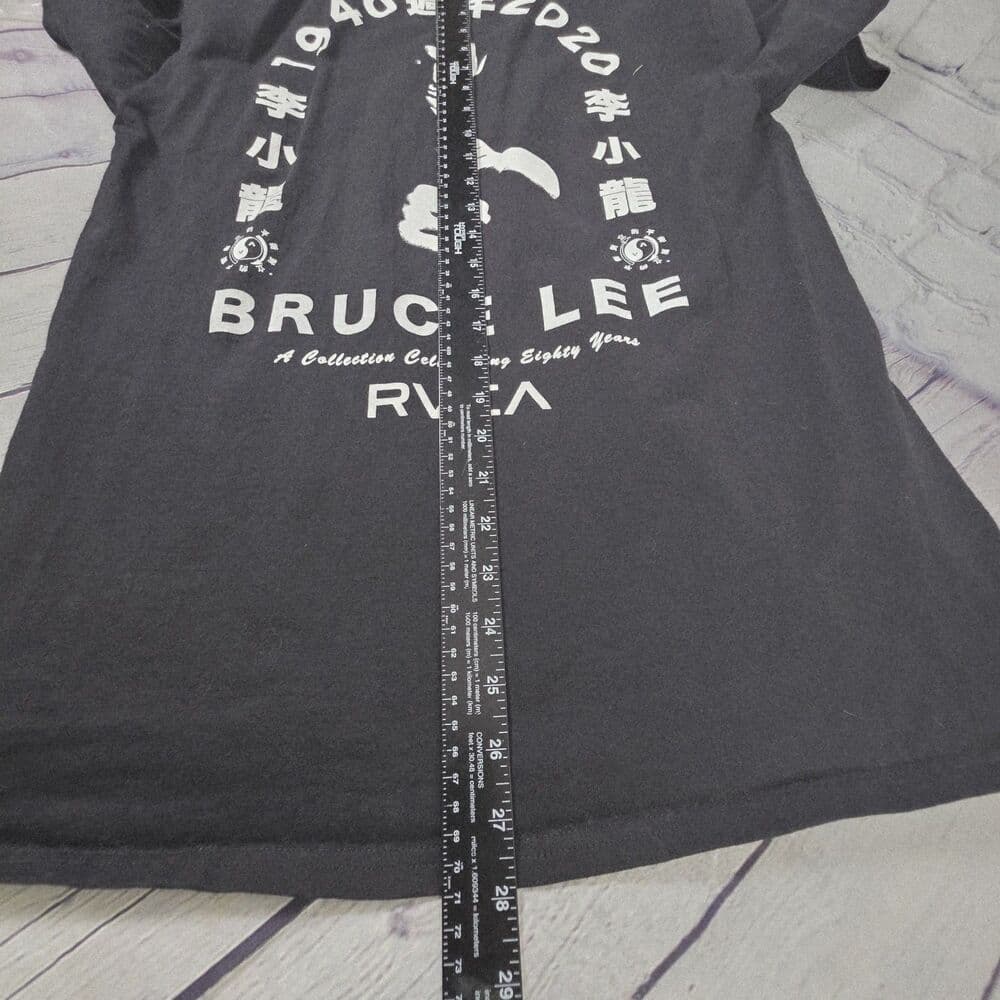 Bruce Lee Men's Medium Black Martial Arts T-Shirt - Thumbnail 7