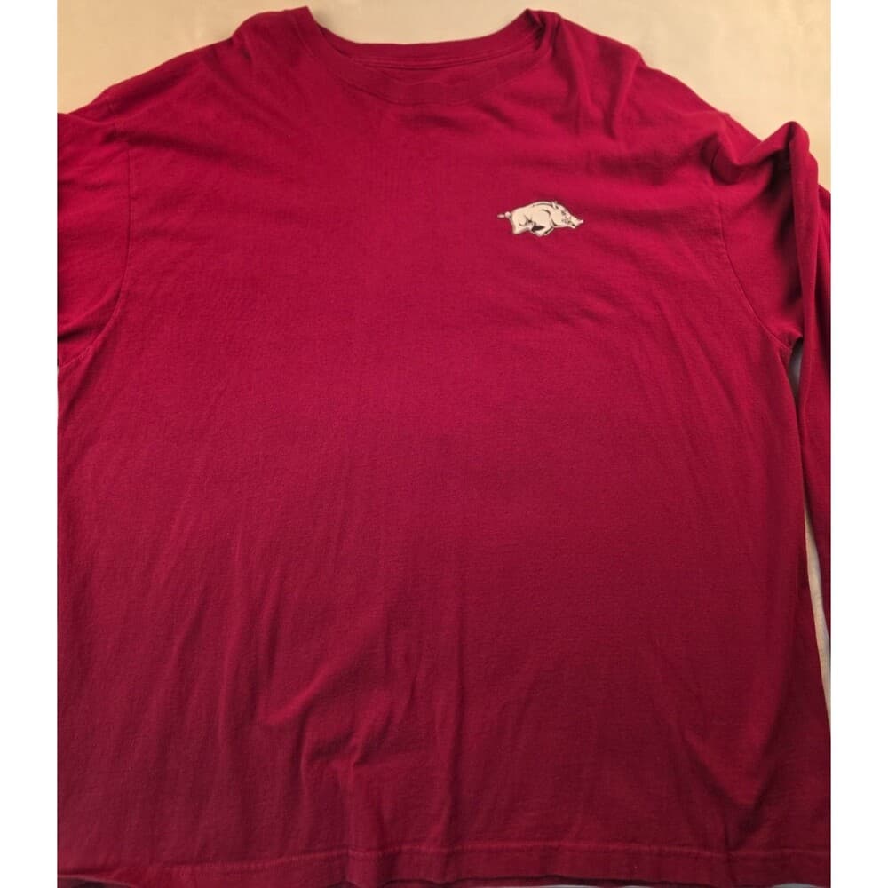 Adidas‎ 2000s Men's XL Arkansas Razorbacks T-Shirt - Thumbnail 5