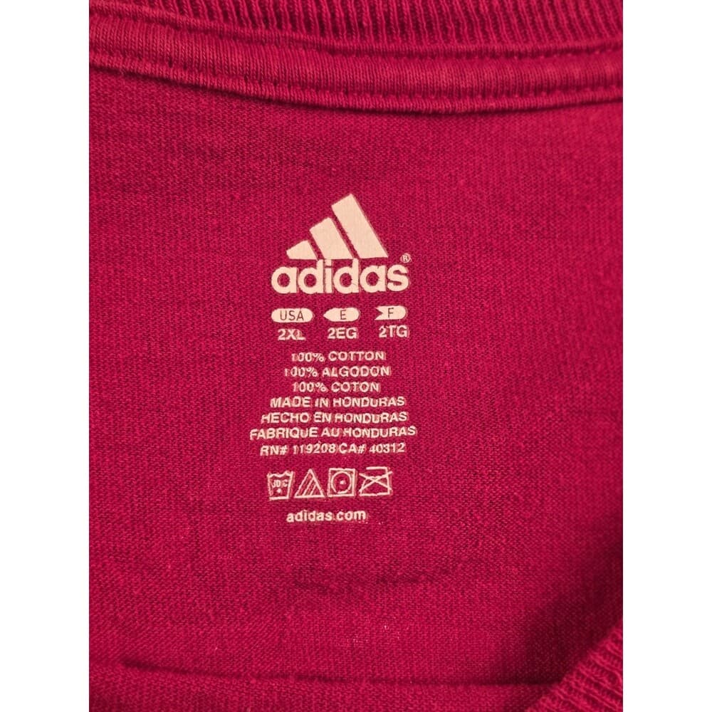 Adidas‎ 2000s Men's XL Arkansas Razorbacks T-Shirt - Thumbnail 3