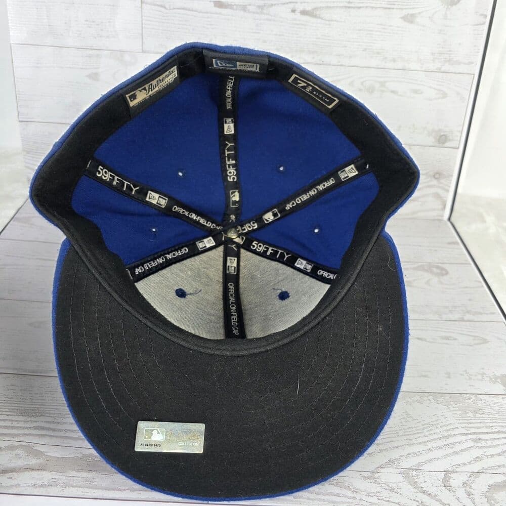 New Era 59FIFTY Kansas City‎ Royals Blue Fitted 7 3/4 Cap - Thumbnail 2