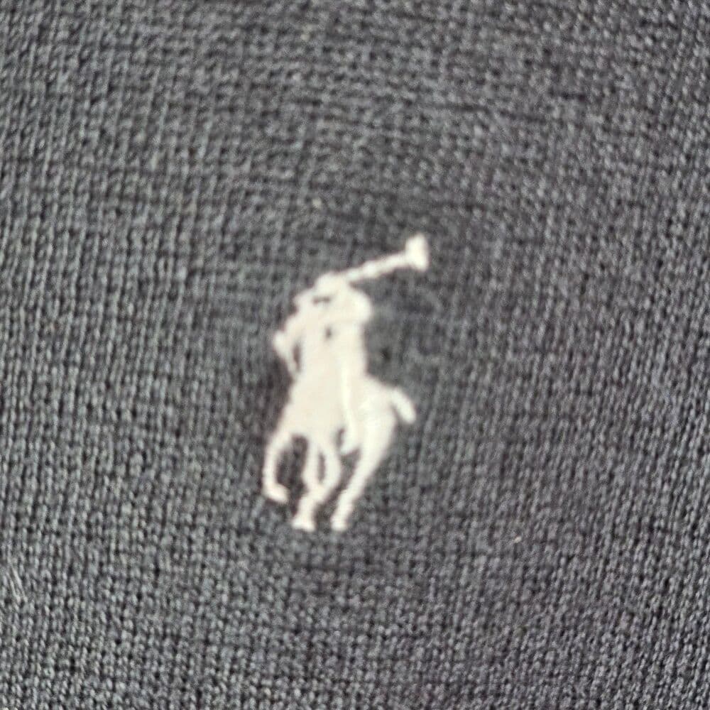 Ralph Lauren Women's XL Black V-Neck Sweater - Thumbnail 2