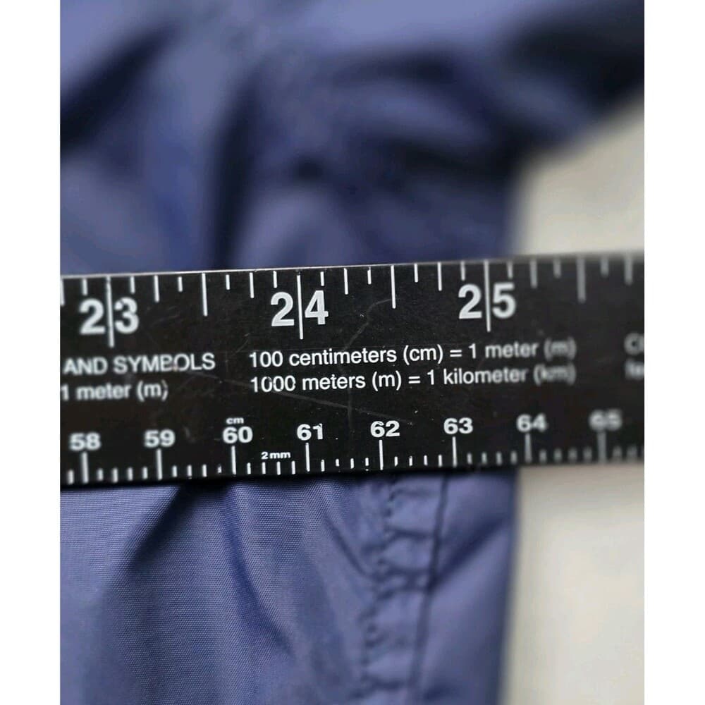 Vintage Nike Men's XL Navy Blue & Gold Windbreaker Set - Thumbnail 3