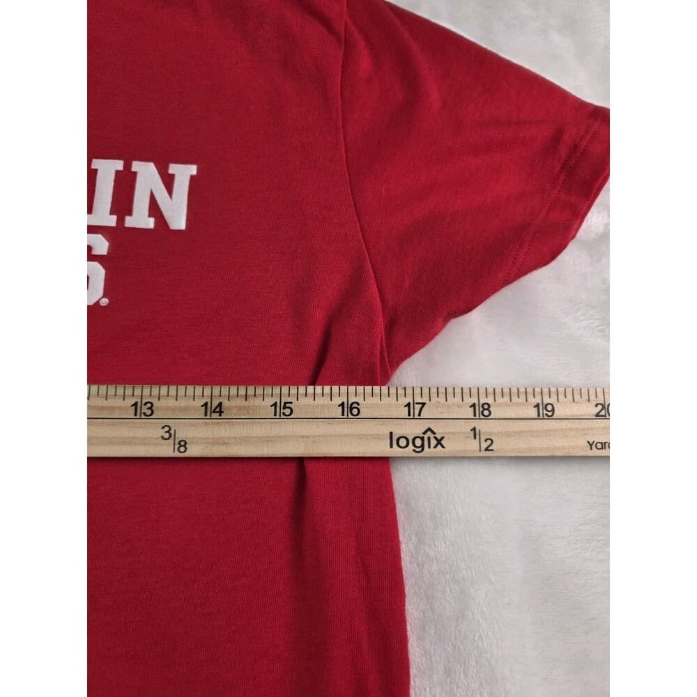 NWT Champion Wisconsin‎ Badgers Men's Large Red T-Shirt - Thumbnail 6