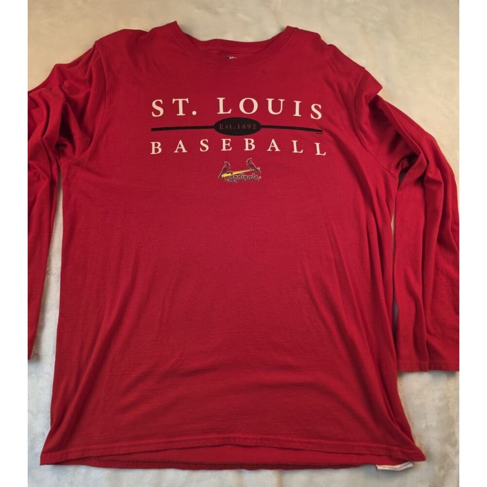 St. Louis‎ Cardinals Men's L Short Sleeve T-shirt - Thumbnail 2