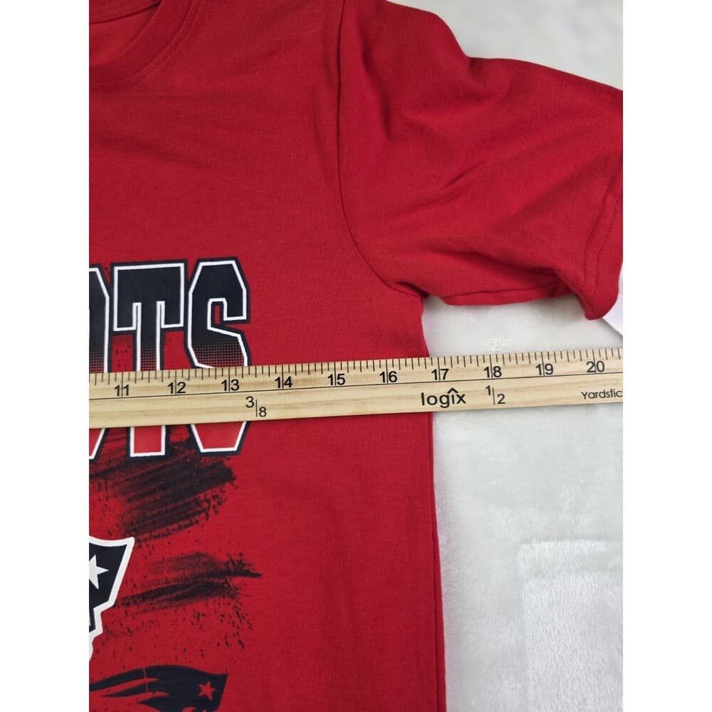 NWT Team Apparel New England Patriots Youth Large 12/14 Short Sleeve Shirt‎ - Thumbnail 4