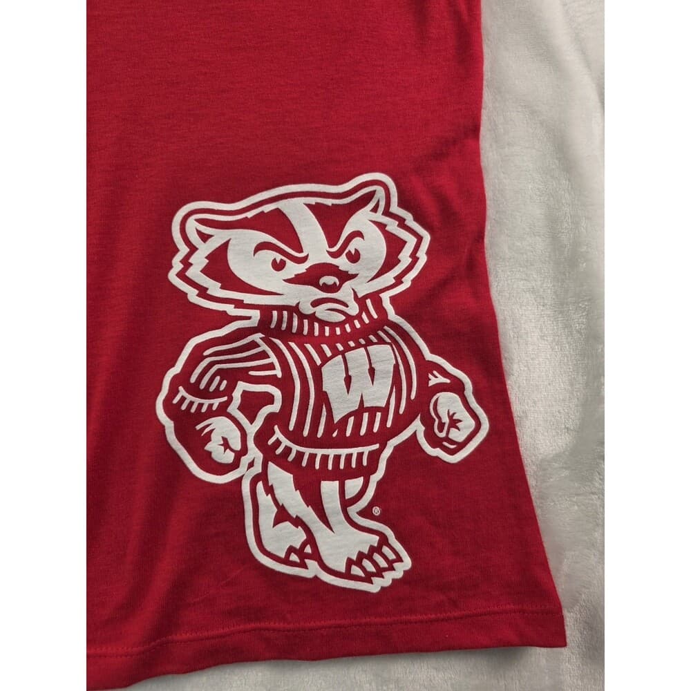 NWT Champion Wisconsin‎ Badgers Men's Large Red T-Shirt - Thumbnail 2