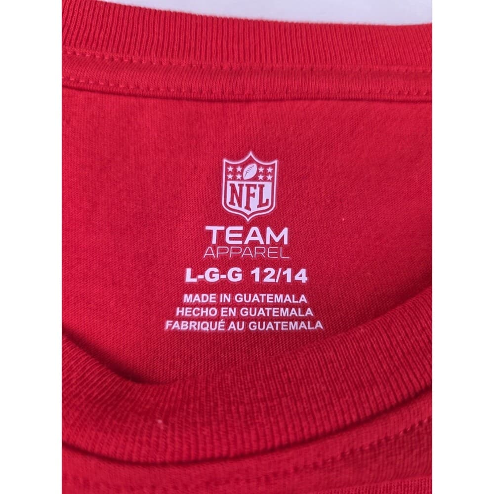 NWT Team Apparel New England Patriots Youth Large 12/14 Short Sleeve Shirt‎ - Thumbnail 2
