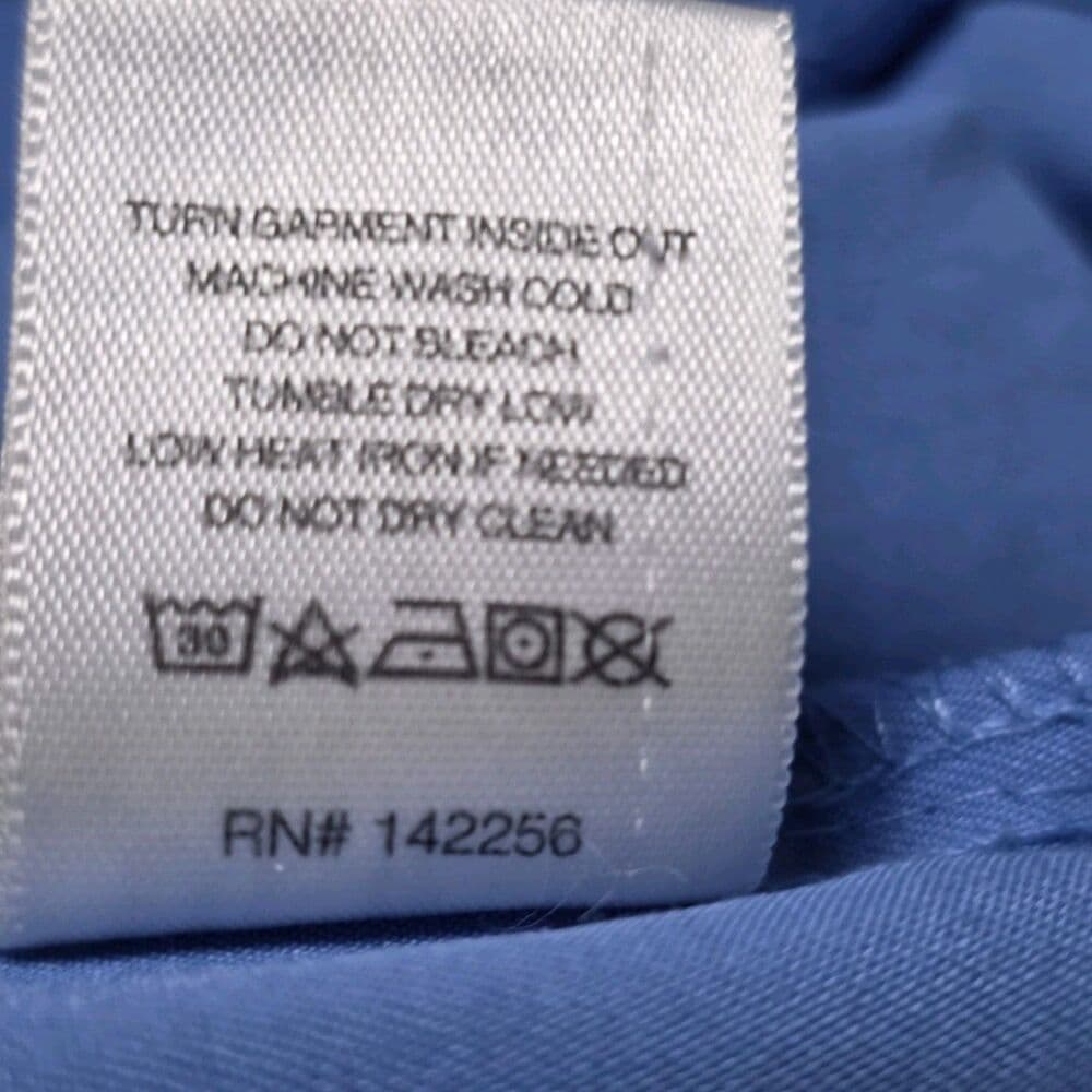 Figs Women’s Medium Blue Casma V-Neck 3 Pocket Scrub Top PW1000 - Thumbnail 4