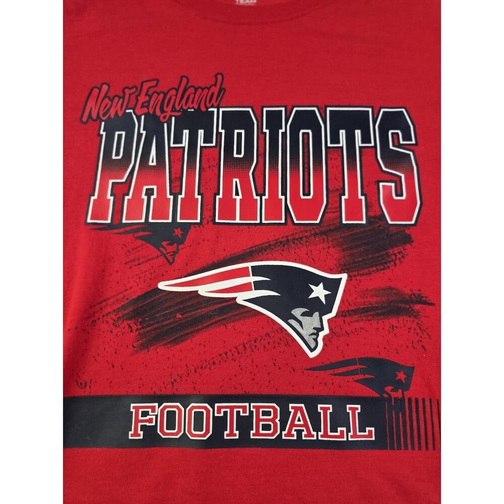 NWT Team Apparel New England Patriots Youth Large 12/14 Short Sleeve Shirt‎ - Thumbnail 6
