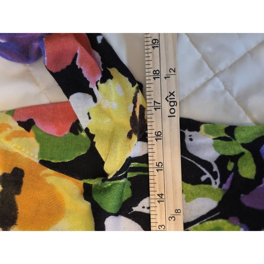Lauren Ralph Lauren Women's Medium Floral Long Sleeve Sweater - Thumbnail 4