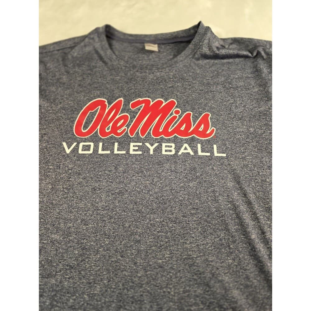 Ole Miss Rebels Volleyball T-Shirt‎ Unisex Size Large