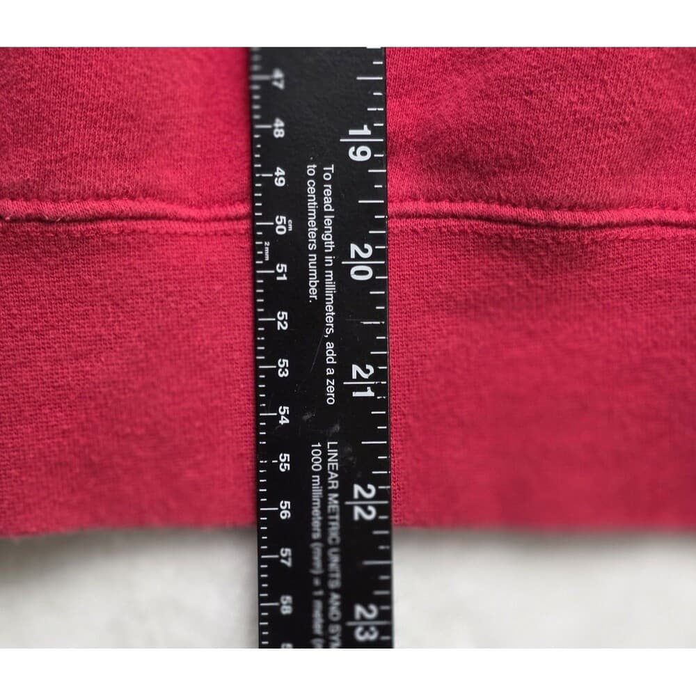 Mitchell & Ness Extra Small Red & Gray Kansas City Chiefs Throwback Hoodie - Thumbnail 7