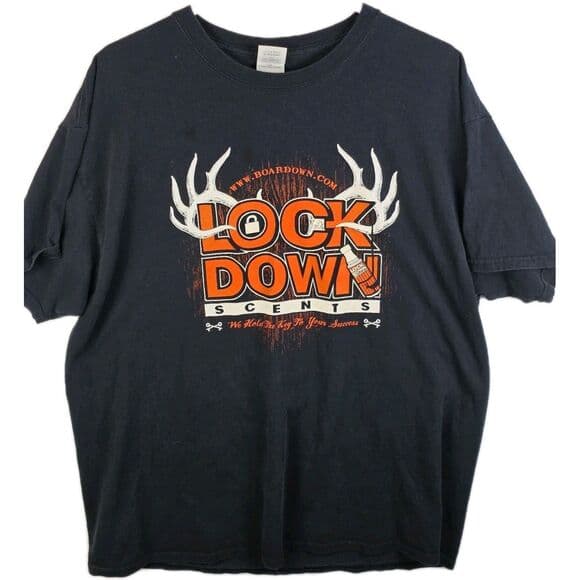 Boar Lock Down Shirt Size XL Short Sleeve‎ T-Shirt - Thumbnail 9