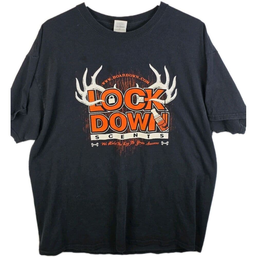Boar Lock Down Shirt Size XL Short Sleeve‎ T-Shirt - Thumbnail 8