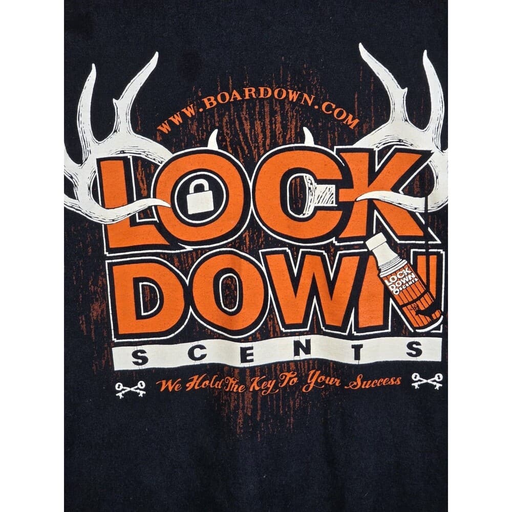 Boar Lock Down Shirt Size XL Short Sleeve‎ T-Shirt