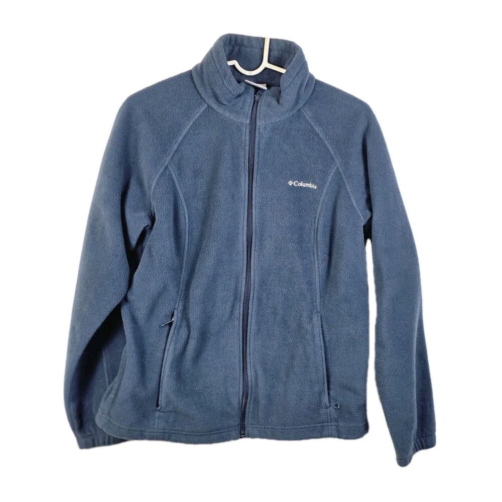 Columbia Unisex Adult's Large Blue Long Sleeve Zip Up‎ Jacket - Thumbnail 7