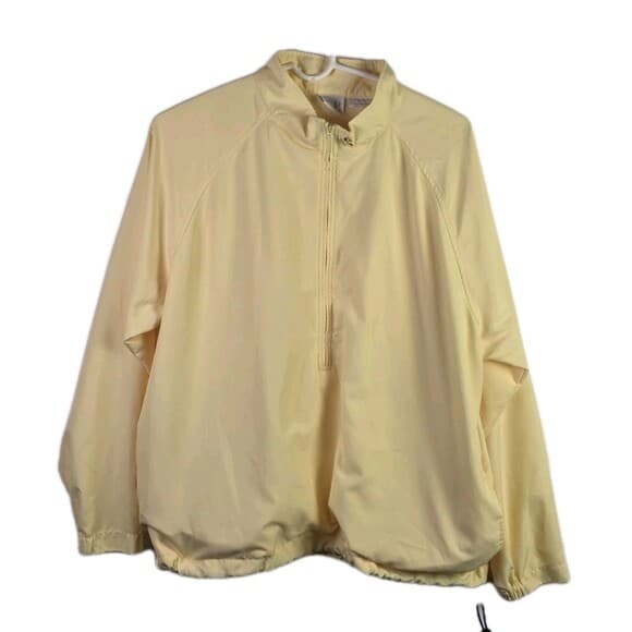 EP Pro Women's XL Yellow Full Zip Mesh Lined Windbreaker - Thumbnail 9