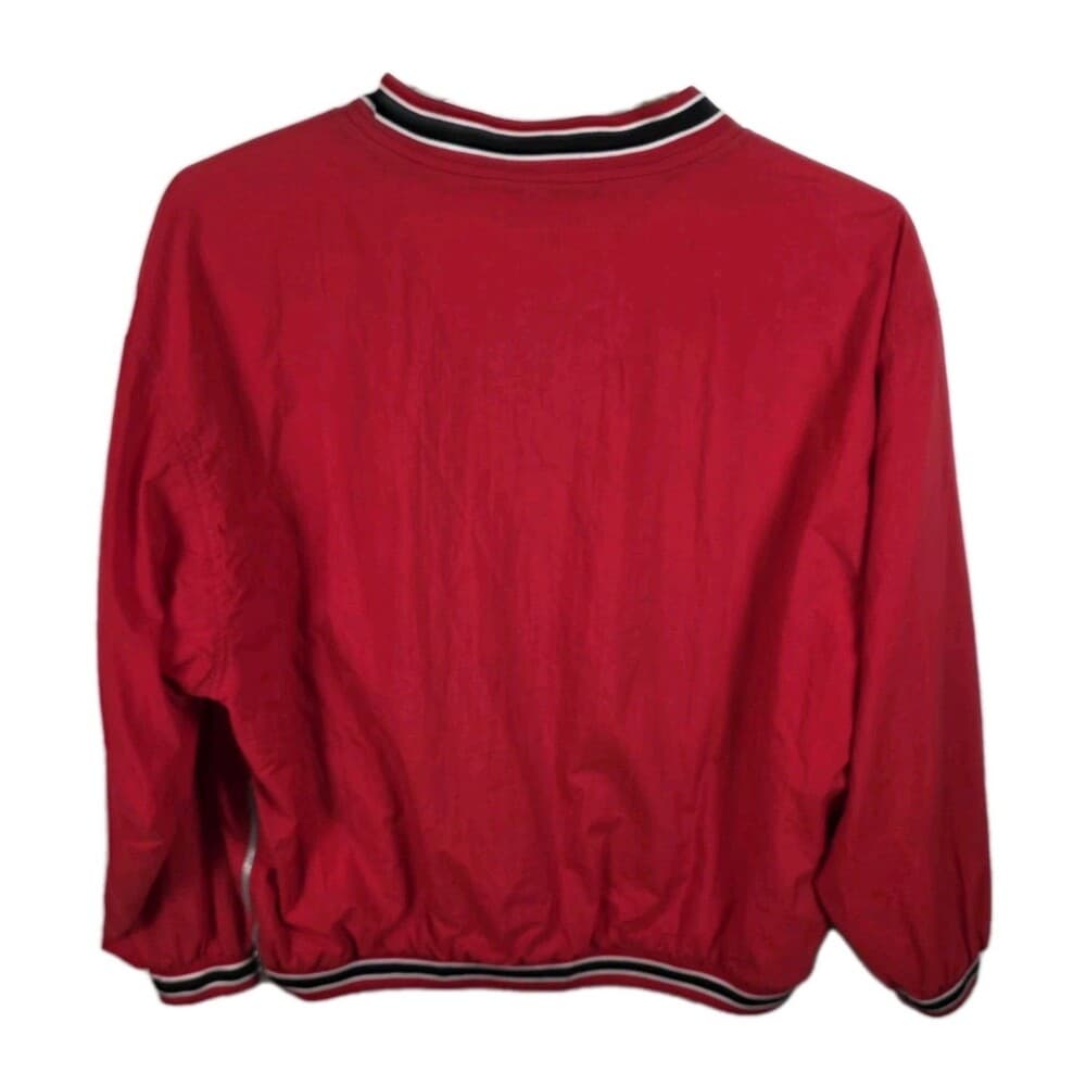 Vintage NCAA Wisconsin Badgers Mens‎ Large Red Pullover - Thumbnail 6