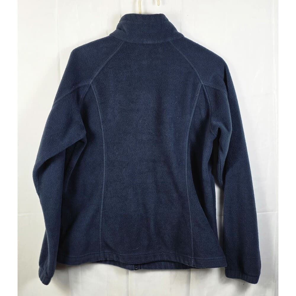 Columbia Unisex Adult's Large Blue Long Sleeve Zip Up‎ Jacket - Thumbnail 3