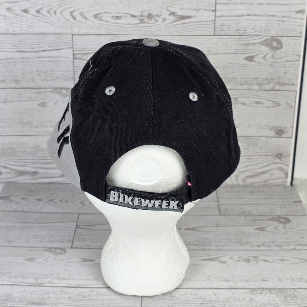 2013 Daytona Beach 72nd Black‎ Bike Week Adjustable Cap - Thumbnail 4