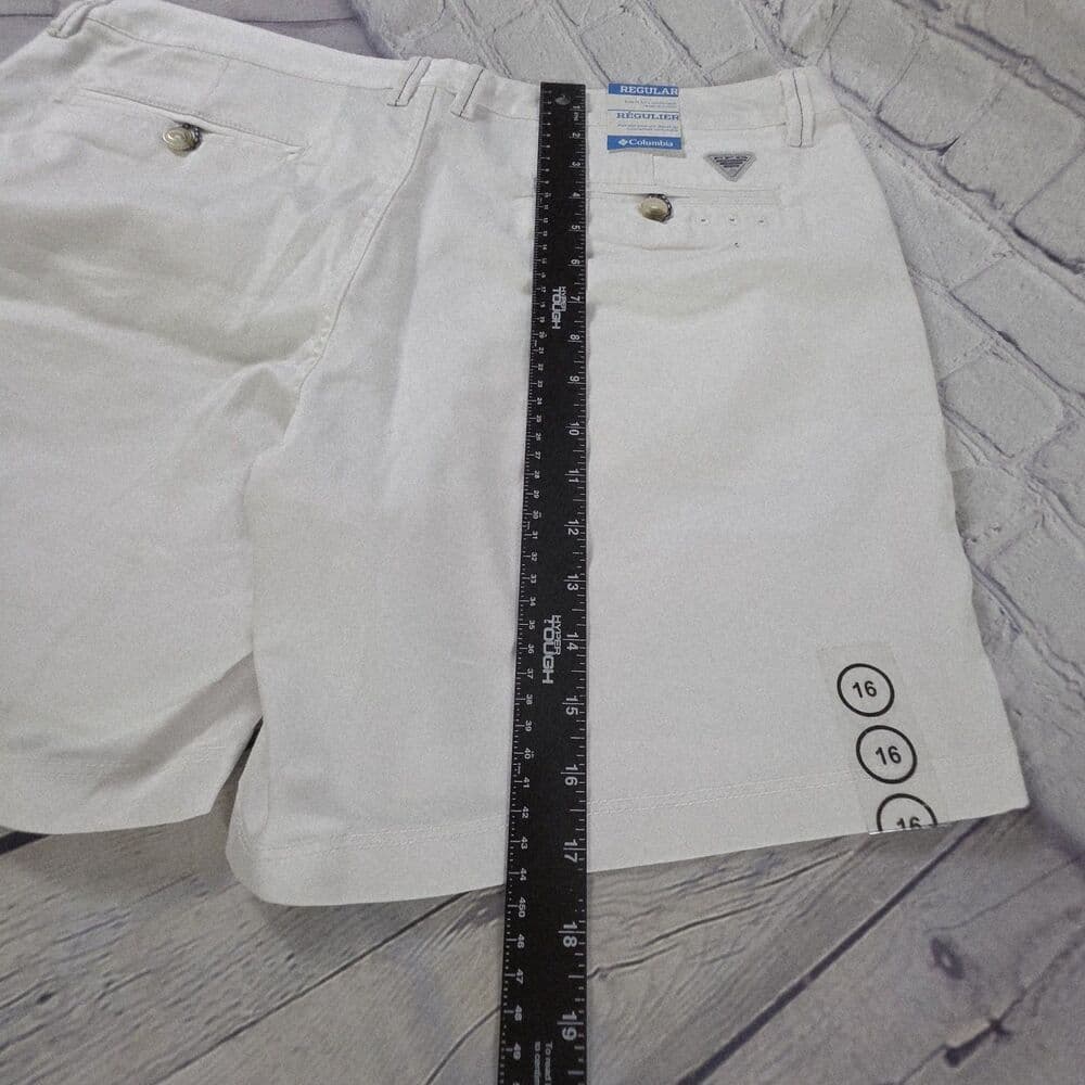 Columbia Women's Size 16 White Harborside Regular Fit Shorts - Thumbnail 8