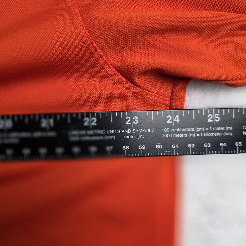 Nike Dri Fit Mens XL Orange Golf Performance Stretch Short Sleeve Polo Shirt - Thumbnail 6