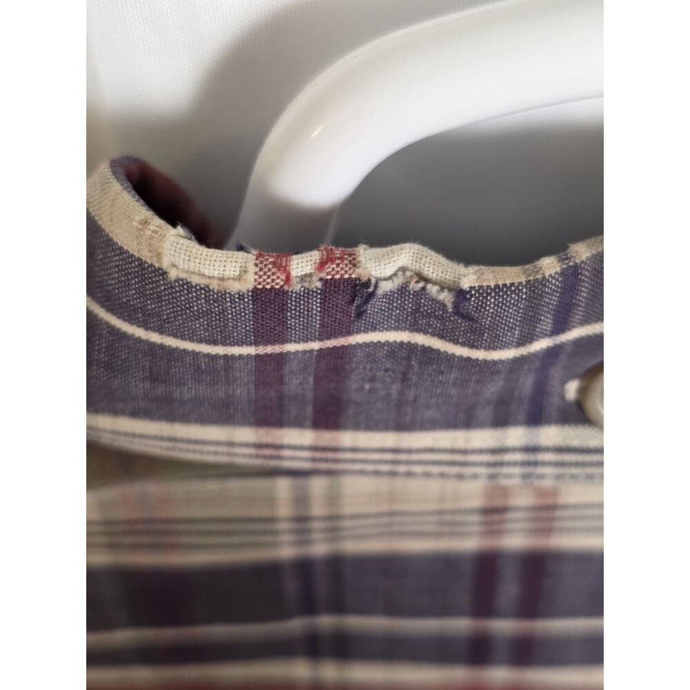 Roper Men's Large Plaid Western Short Sleeve Button Up Shirt‎ - Thumbnail 7