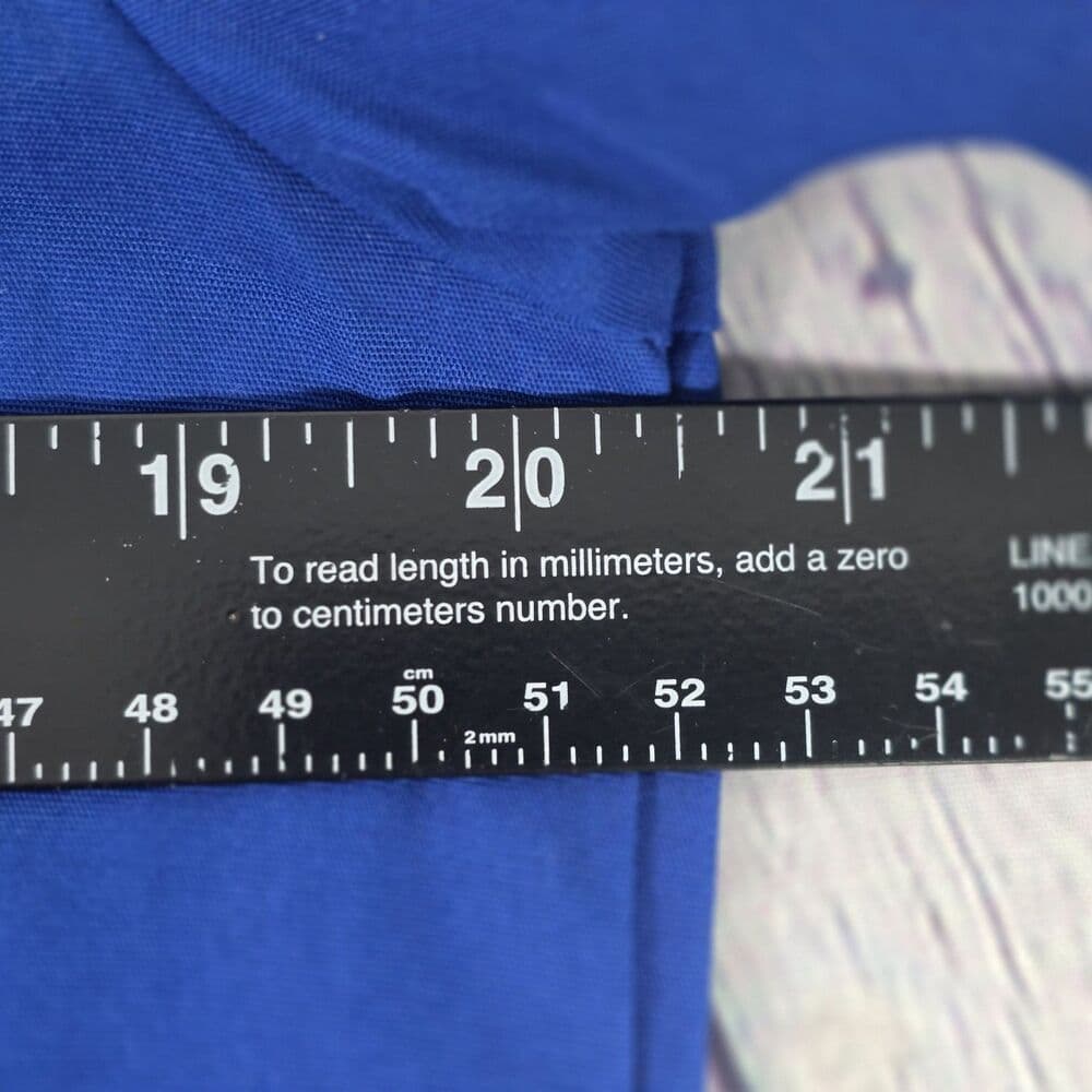 Cherokee Women's Small Blue Workwear V-Neck Scrubs Shirt - Thumbnail 3