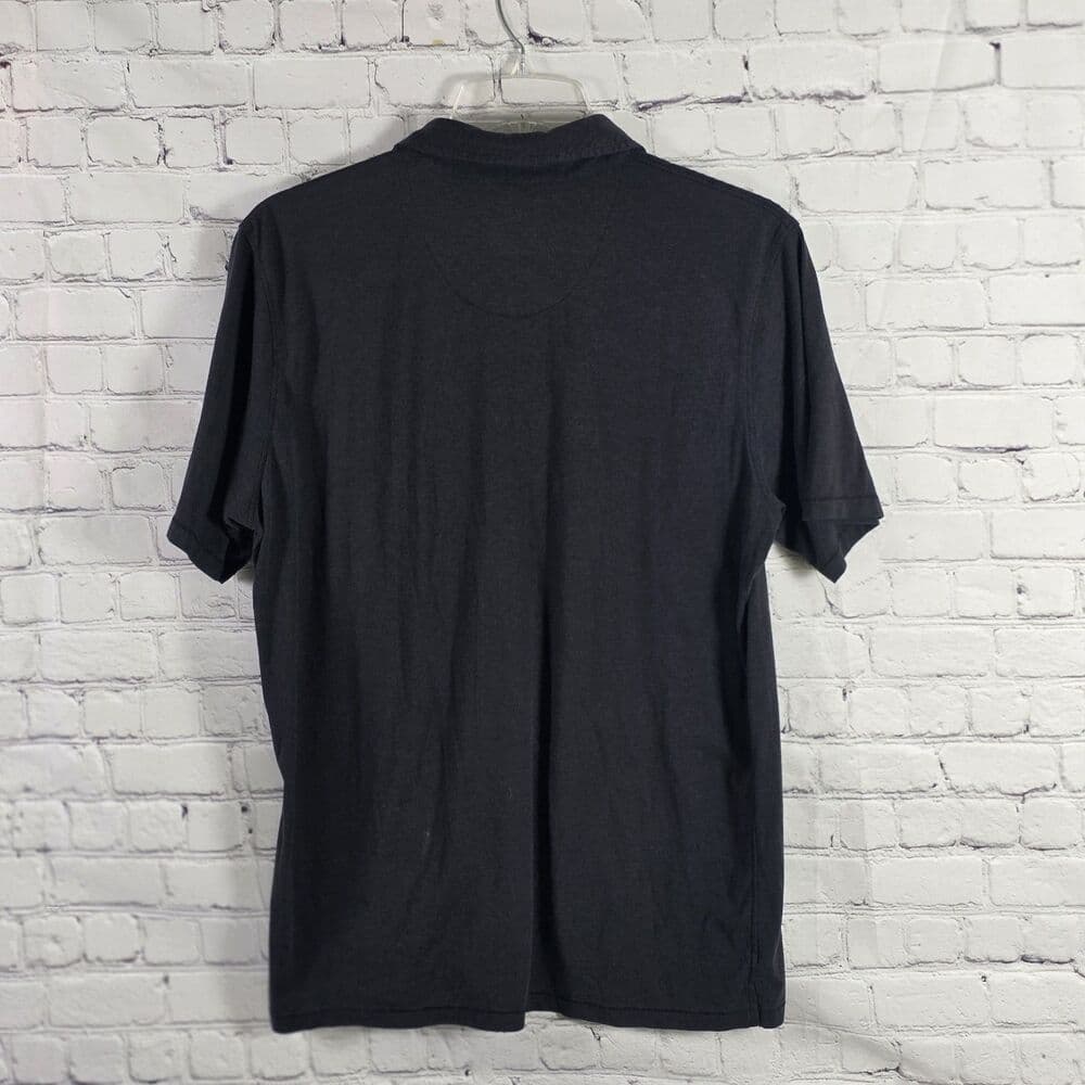 Prana Men's Large Dark Grey Short Sleeve Shirt - Thumbnail 6