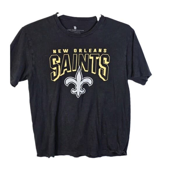 Junk Food New Orleans‎ Large Black New Orleans Saints T-Shirt - Thumbnail 7