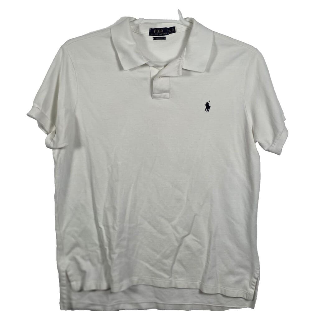 Polo Ralph Lauren Men's XL White Short Sleeve Shirt‎ - Thumbnail 3