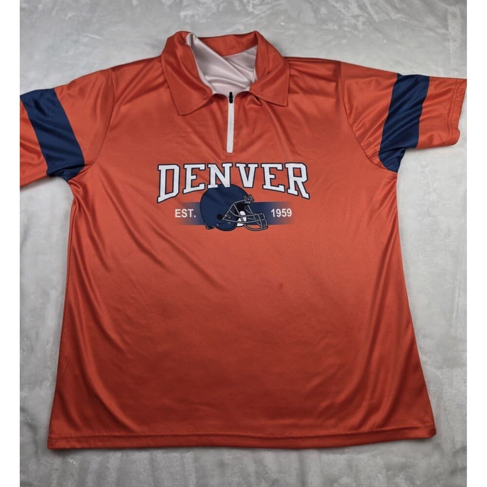 Team Apparel Denver‎ Broncos Men's Large Pullover - Thumbnail 2