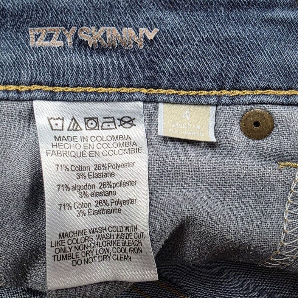 Michael Kors Izzy Women's Size 4 Stretch Skinny Jeans - Thumbnail 3