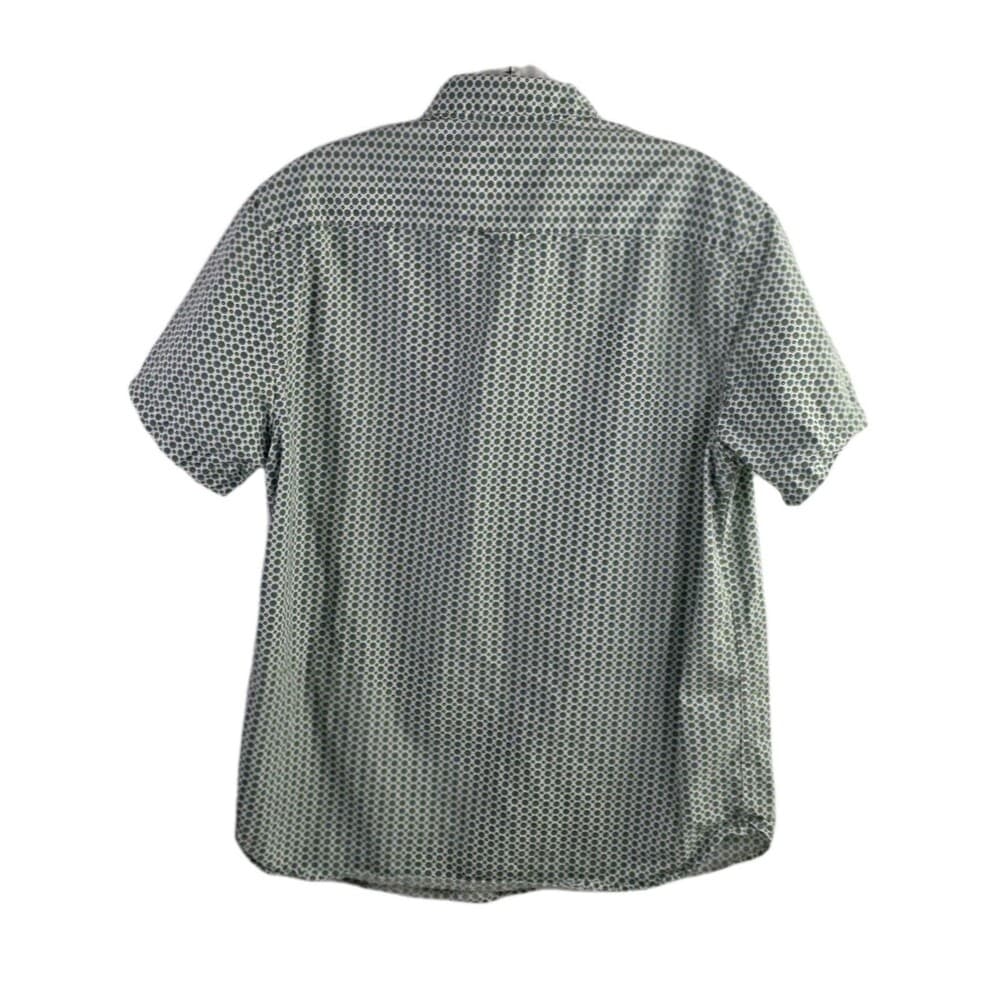 Denim And Flower Men's Medium Short Sleeve Button Down Shirt - Thumbnail 5