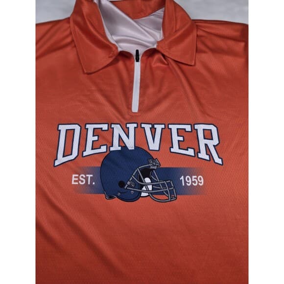 Team Apparel Denver‎ Broncos Men's Large Pullover - Thumbnail 7