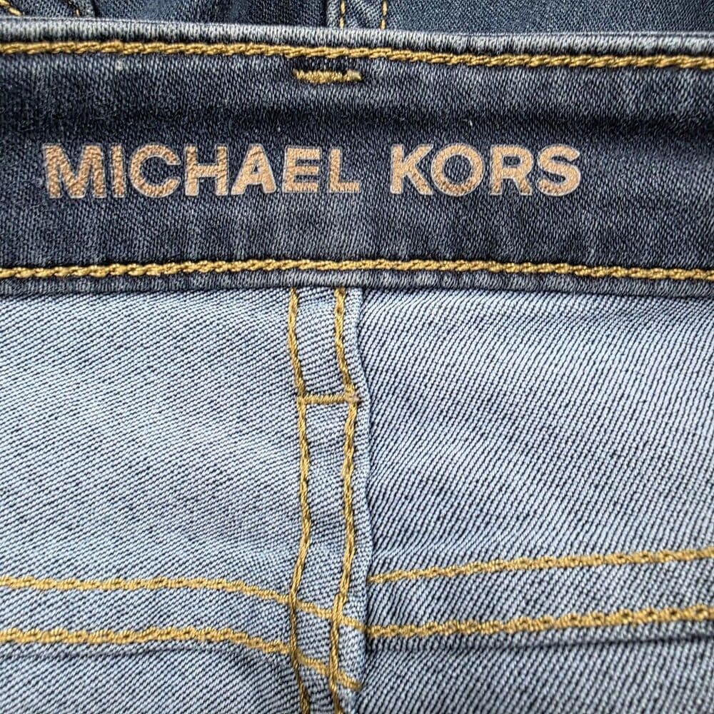 Michael Kors Izzy Women's Size 4 Stretch Skinny Jeans - Thumbnail 2