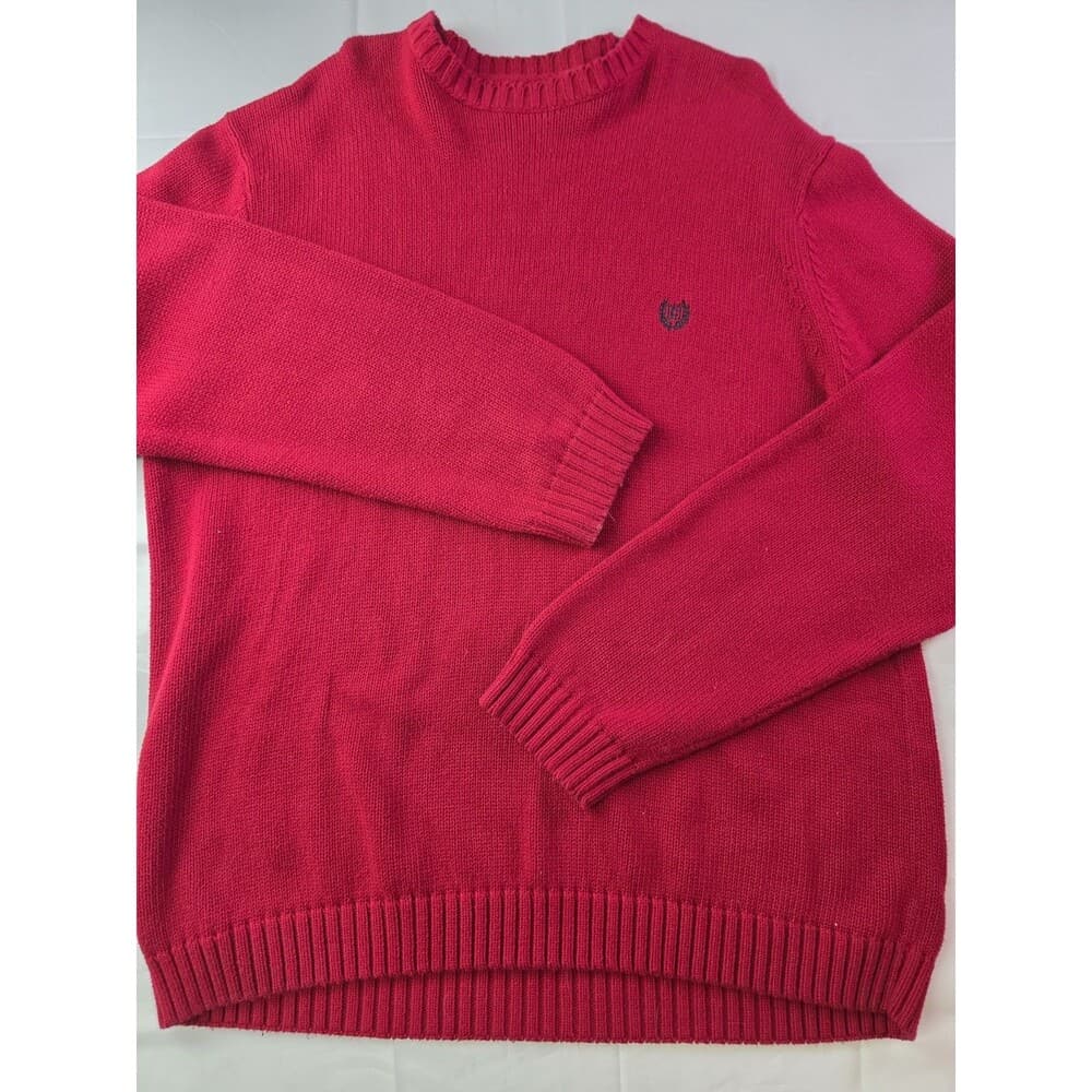 Chaps Men's XXL Classic Red‎ Sweater - Thumbnail 7