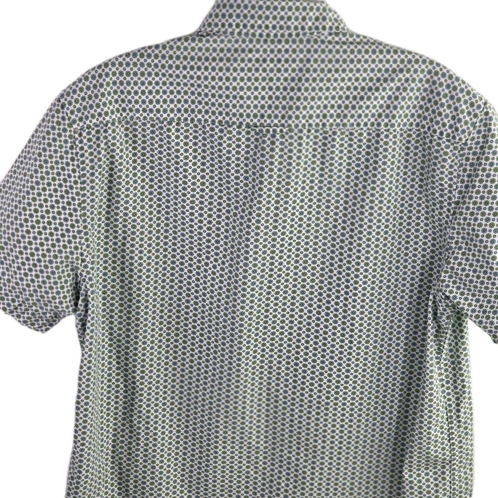 Denim And Flower Men's Medium Short Sleeve Button Down Shirt - Thumbnail 6
