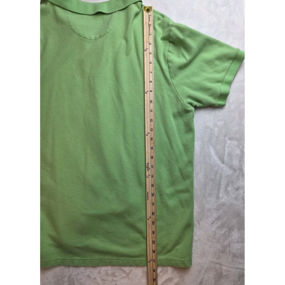 CHAPS Men's XL‎ Green Short Sleeve Shirt - Thumbnail 6